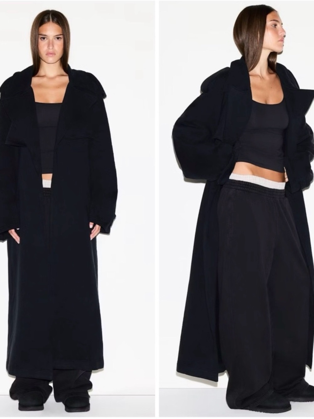SKIMS Oversized Boyfriend Trench